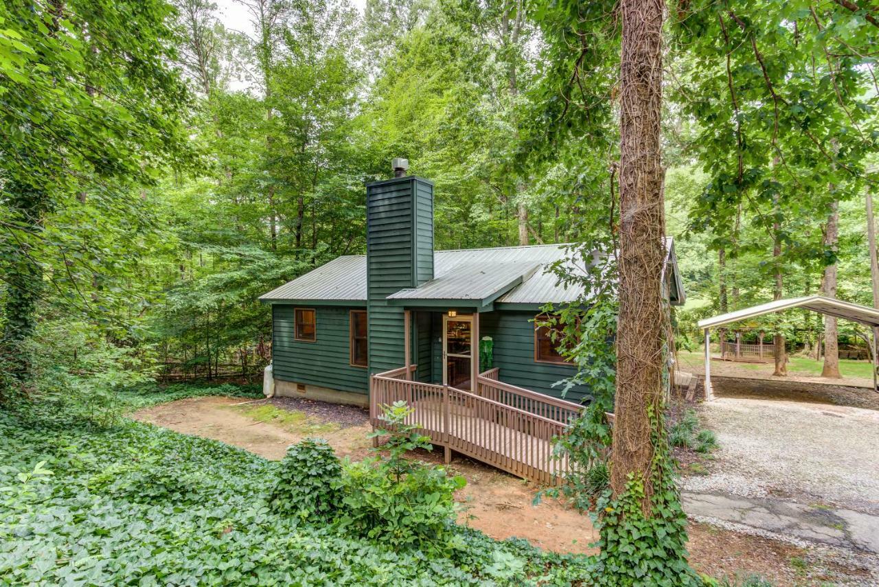 Coffee Creek Cabin Sautee Nacoochee Exterior photo